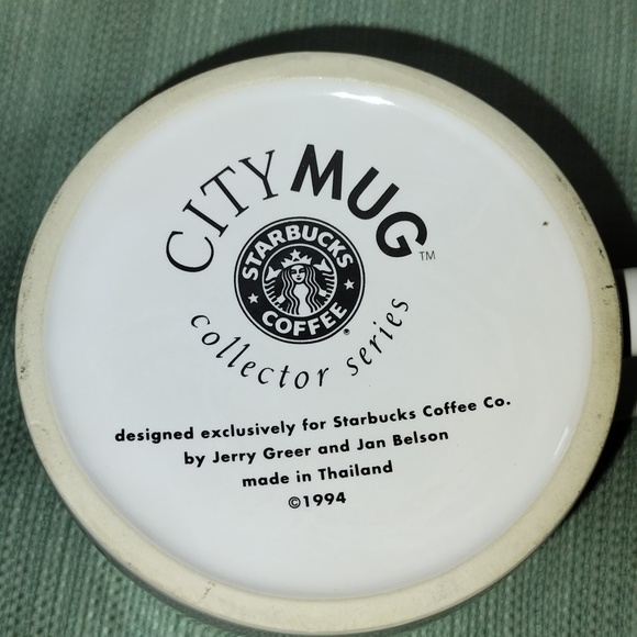 Vintage Starbucks Cory Mug series-Washington DC.  Large mug.  Capitol pictured. - Picture 4 of 7